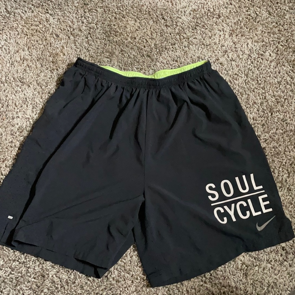SALE...Nike XL black shorts Soul Cycle logo